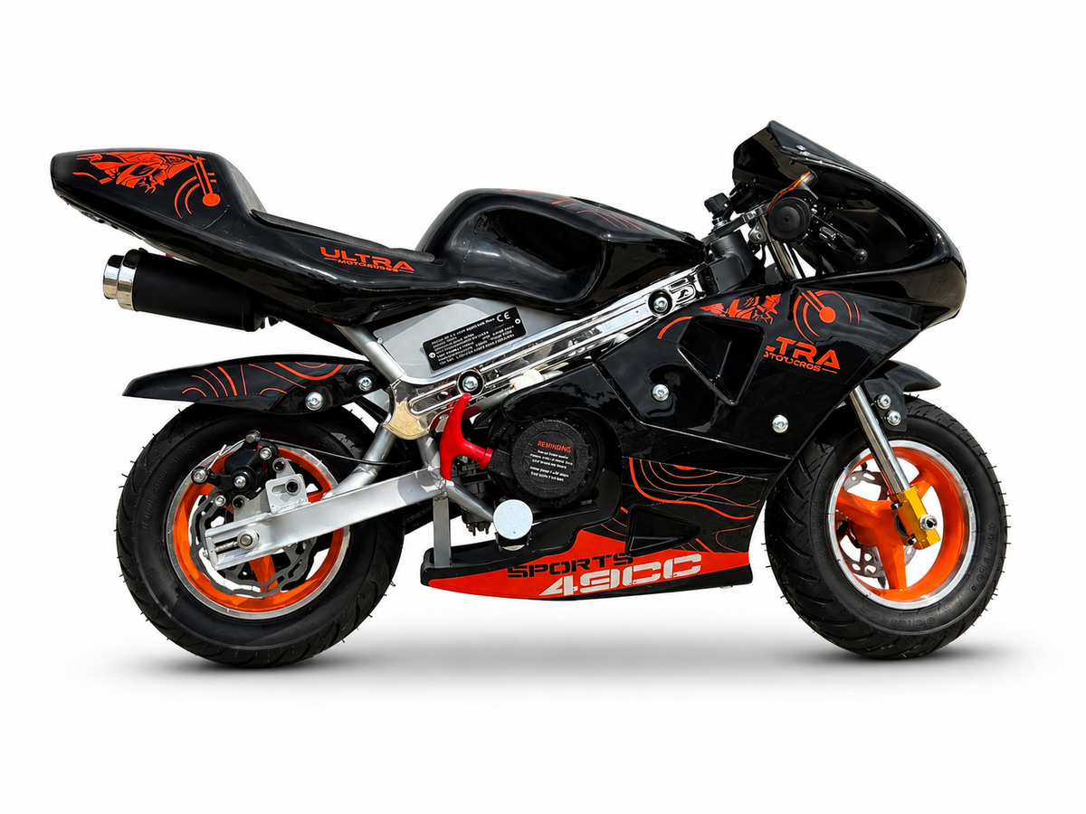 Minibike Racer 49cc Oranje