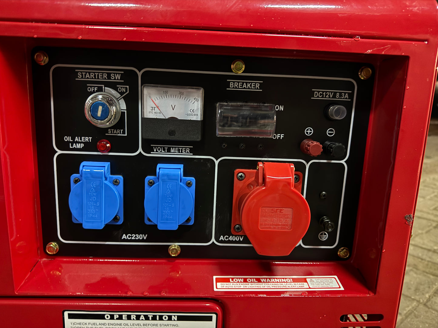 Walterstahl WS12000 diesel aggregaat