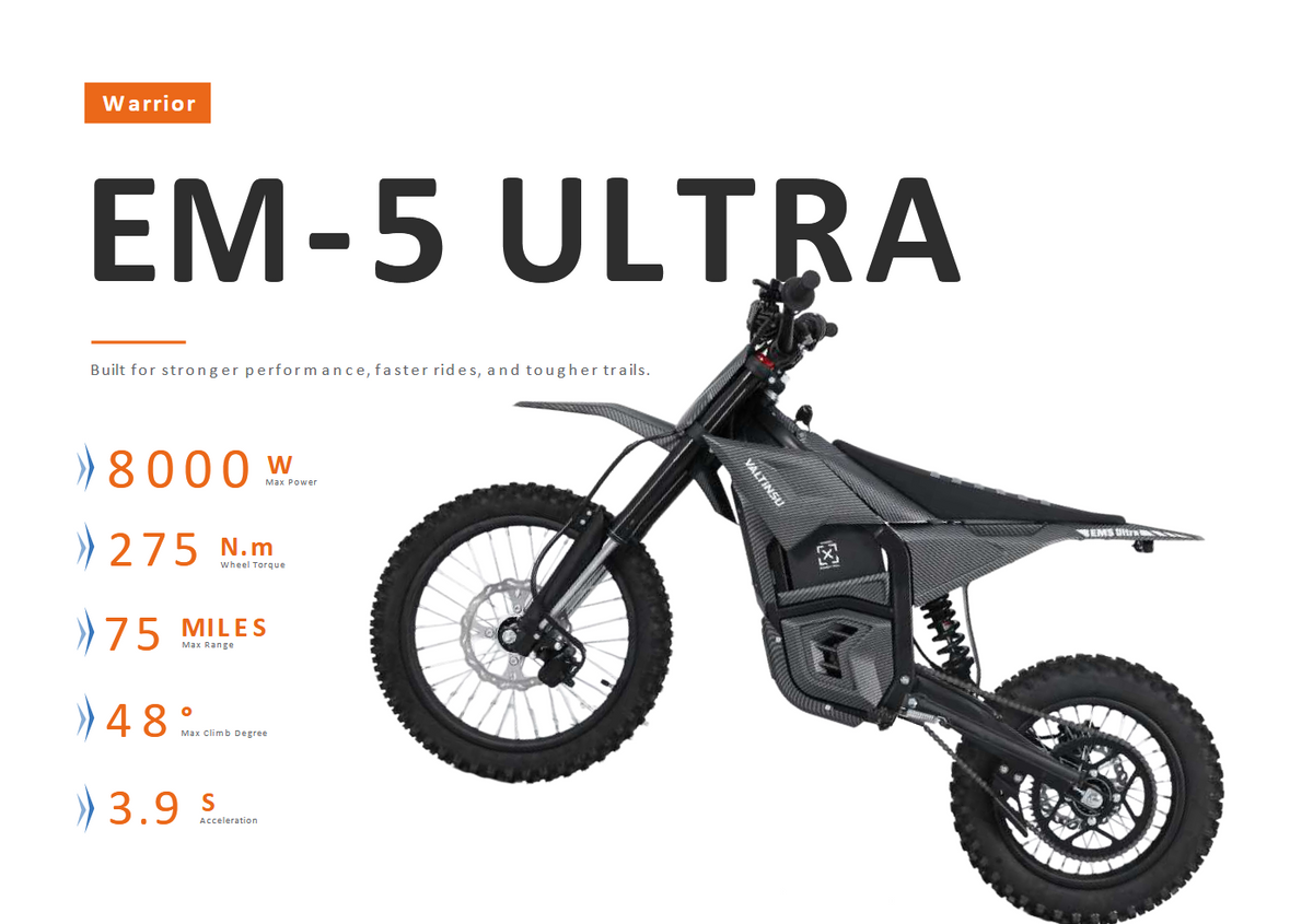 VALTINSU EM-5 ULTRA elektrische offroadmotor