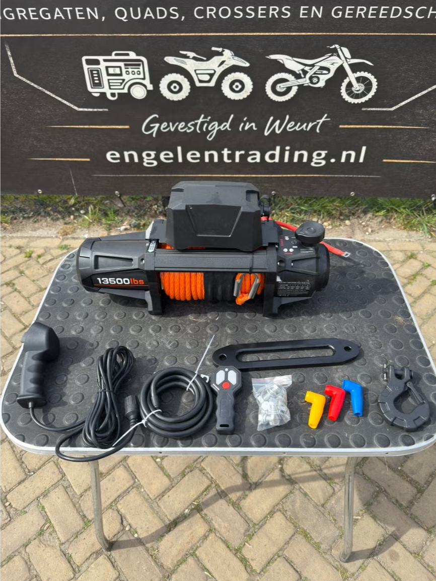 6.1t pro lier 12v nieuw liertouw draadloze afstandsbediening
