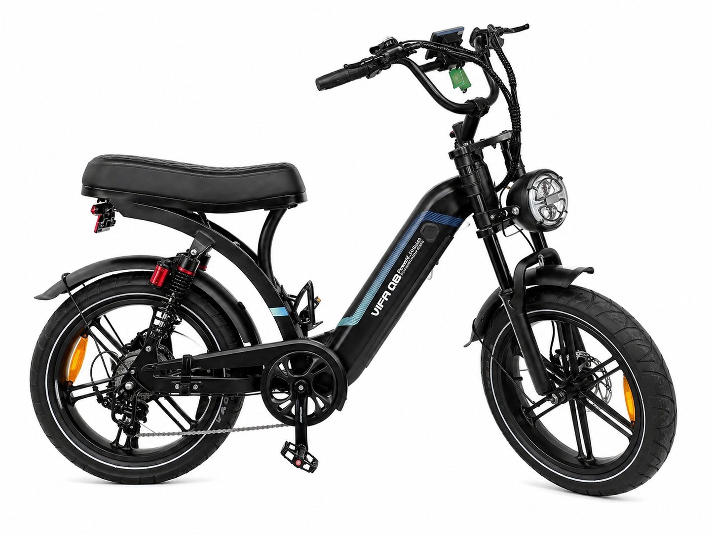 Ouxi Q8 Fatbike Zwart (2025 / 2026 model)