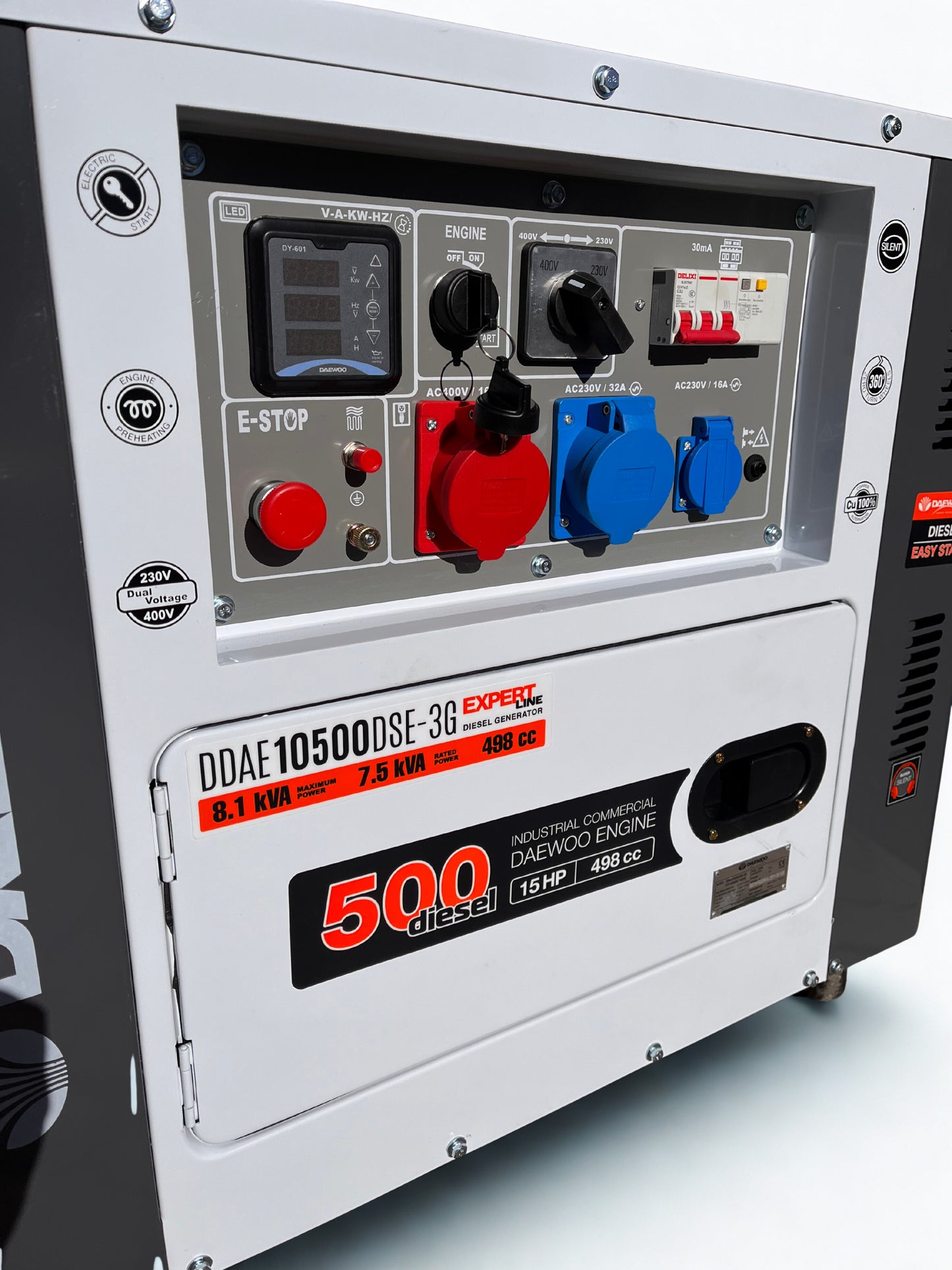 Daewoo DDAE10500DSE-3G Dieselgenerator