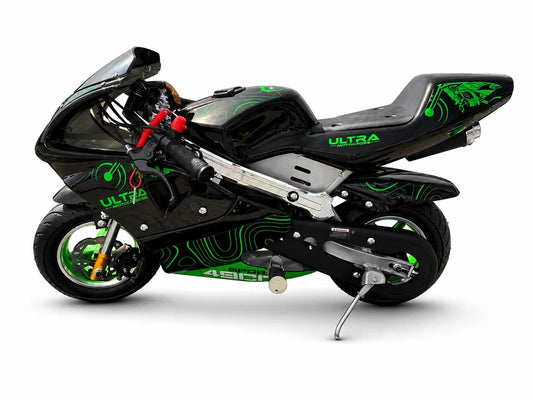 Minibike Racer 49cc Groen