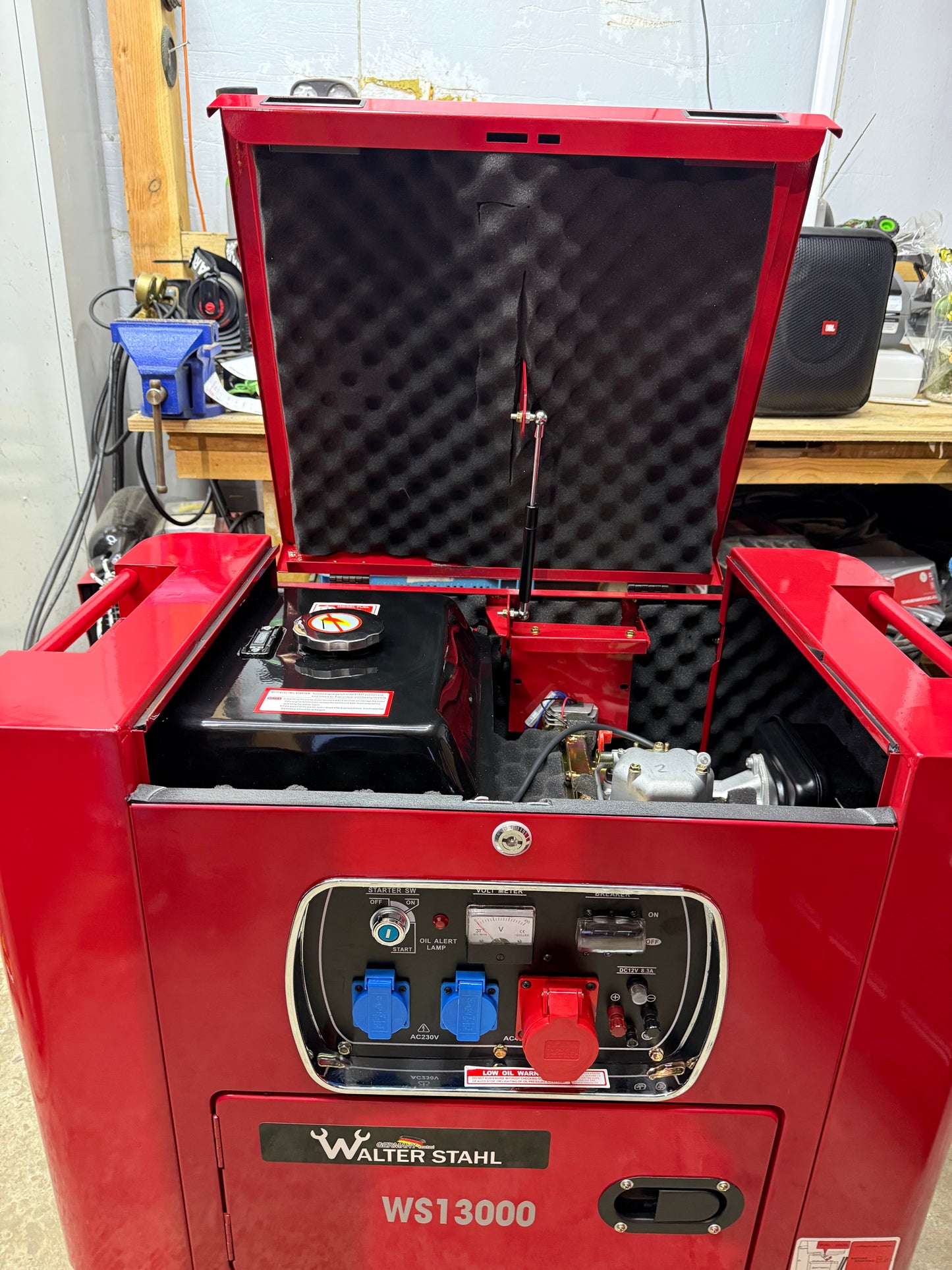 Walterstahl ws13000 diesel aggregaat