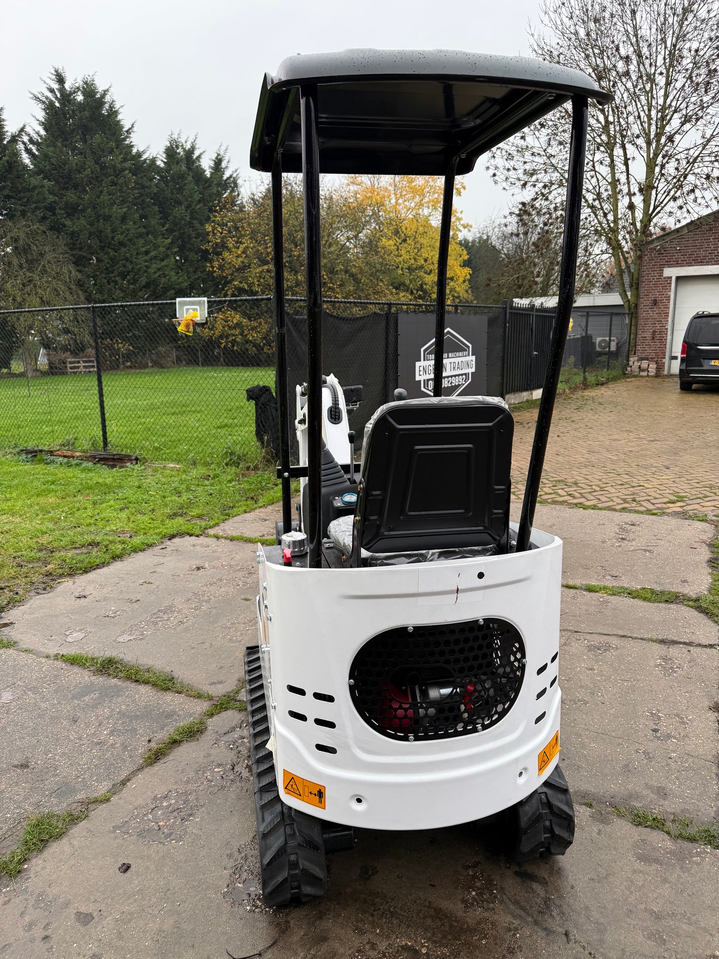 Nieuwe 1 ton minigraver diesel direct inzetbaar marge prijs