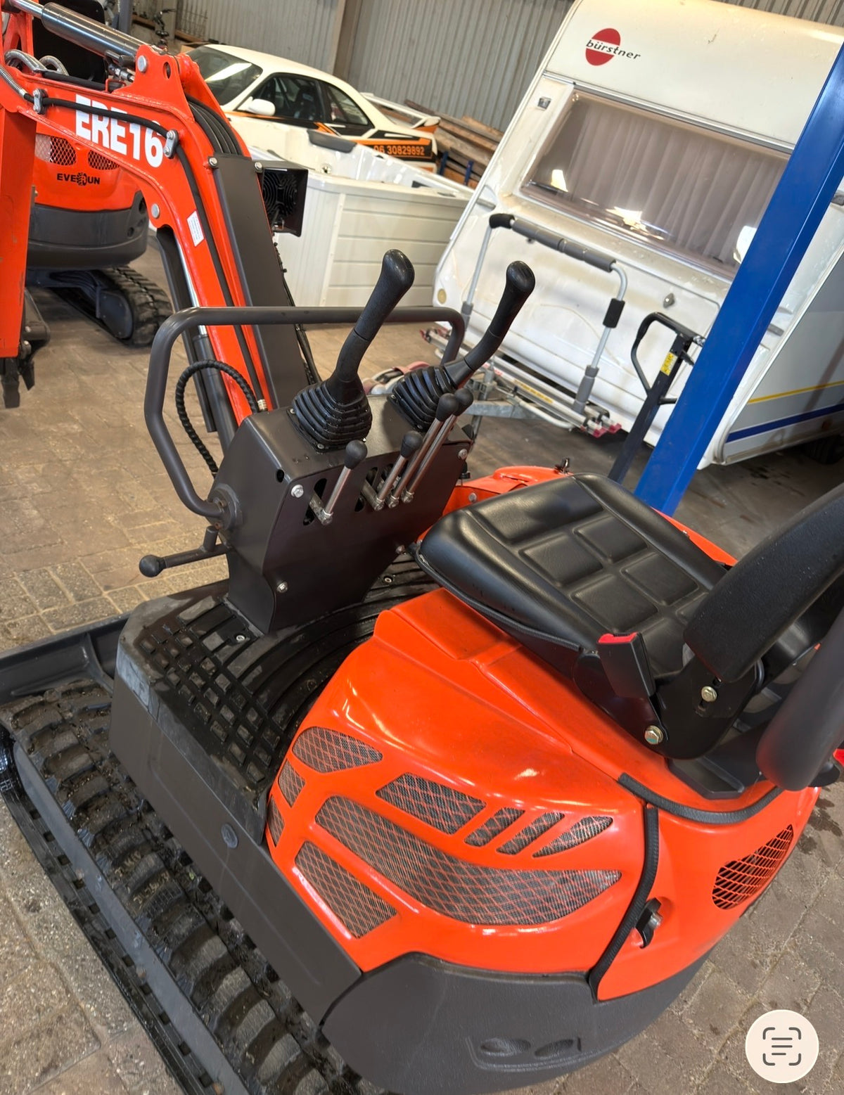 Everun ERE16 diesel graafmachine yanmar motor