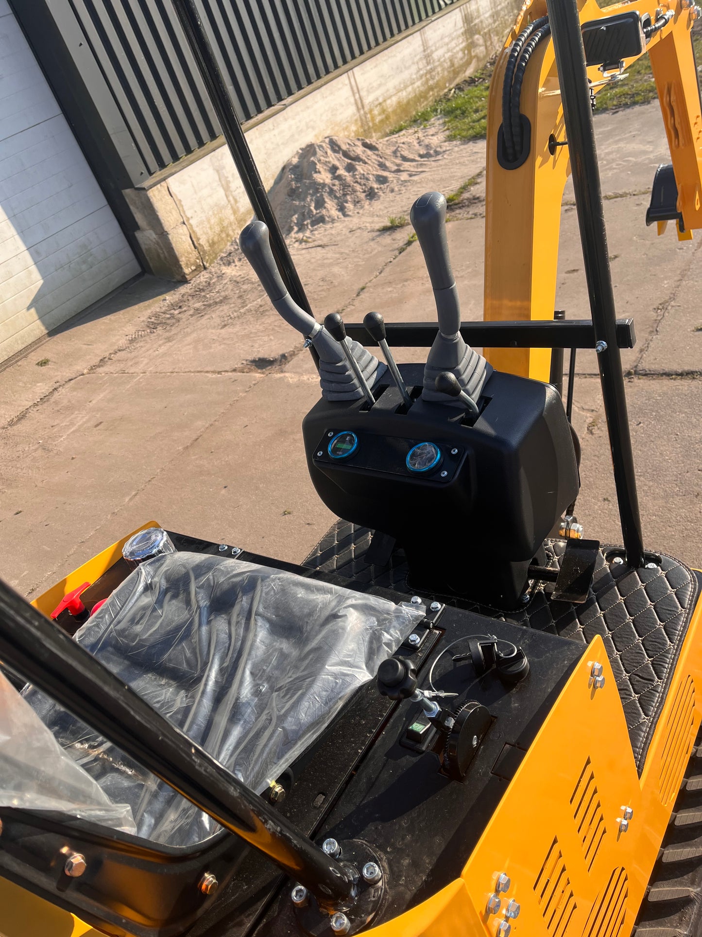 1 ton diesel minigraver WCM marge prijs