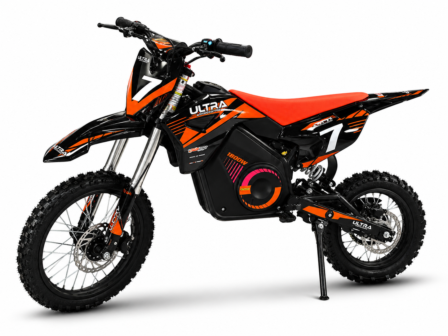 Elektrische Crossmotor 1800W 48V – Ideaal voor Beginners & Jeugd