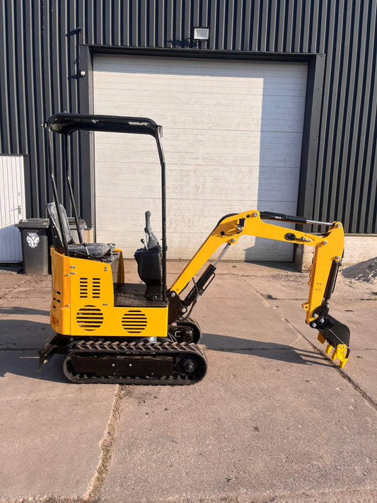 VERKOCHT – 1 ton diesel minigraver WCM