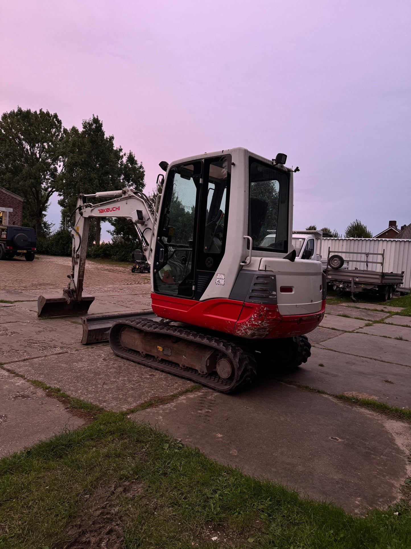 VERKOCHT - Takeuchi TB235 Minigraver - Bouwjaar 2009