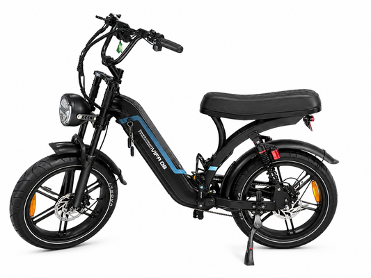 Ouxi Q8 Fatbike Zwart (2025 / 2026 model)