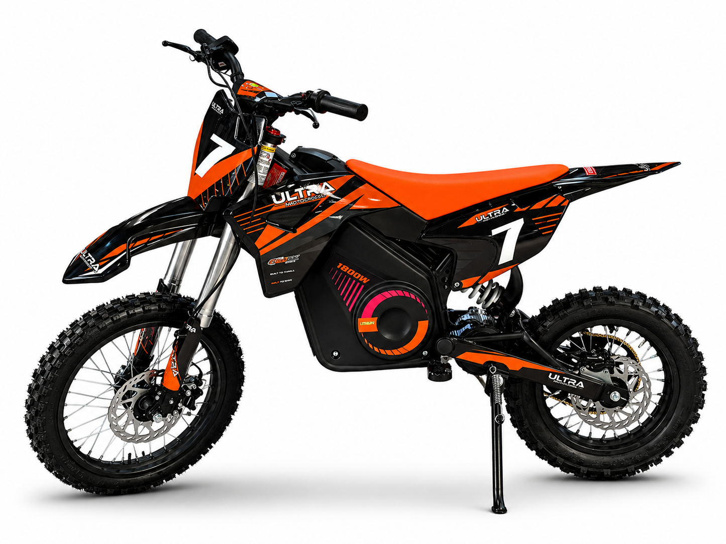 Elektrische Crossmotor 1800W 48V – Ideaal voor Beginners & Jeugd