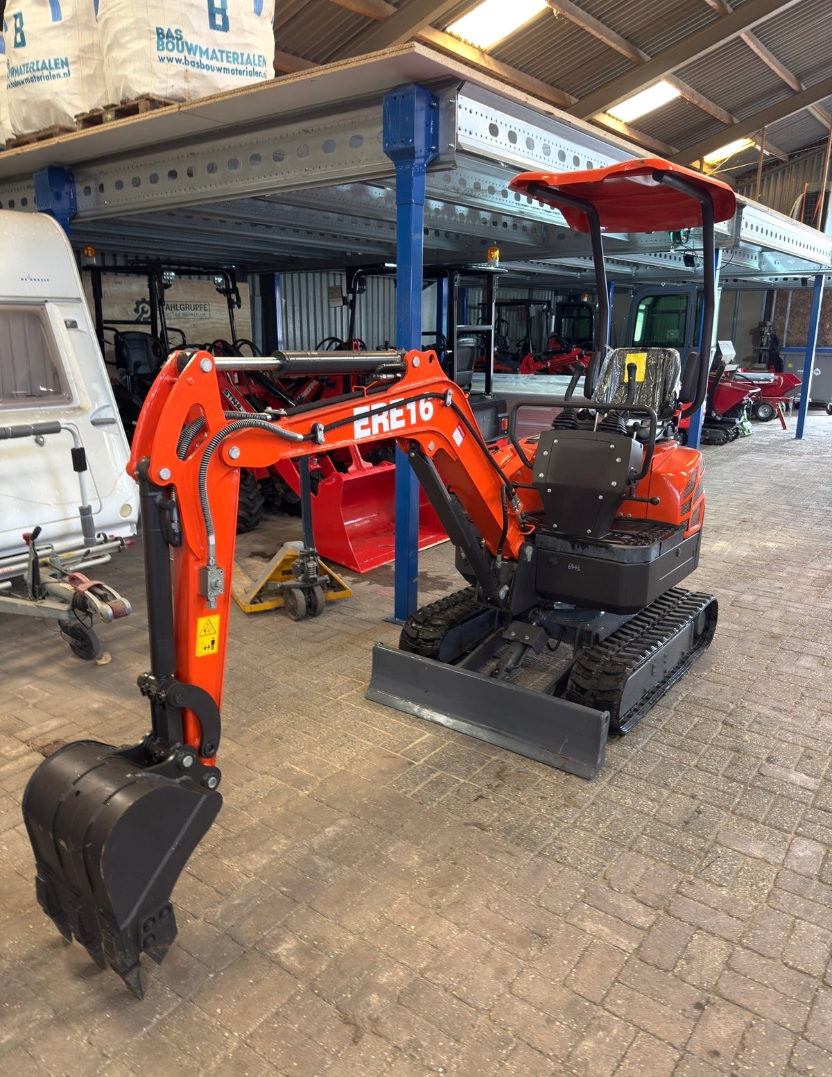 Everun ERE16 diesel graafmachine yanmar motor