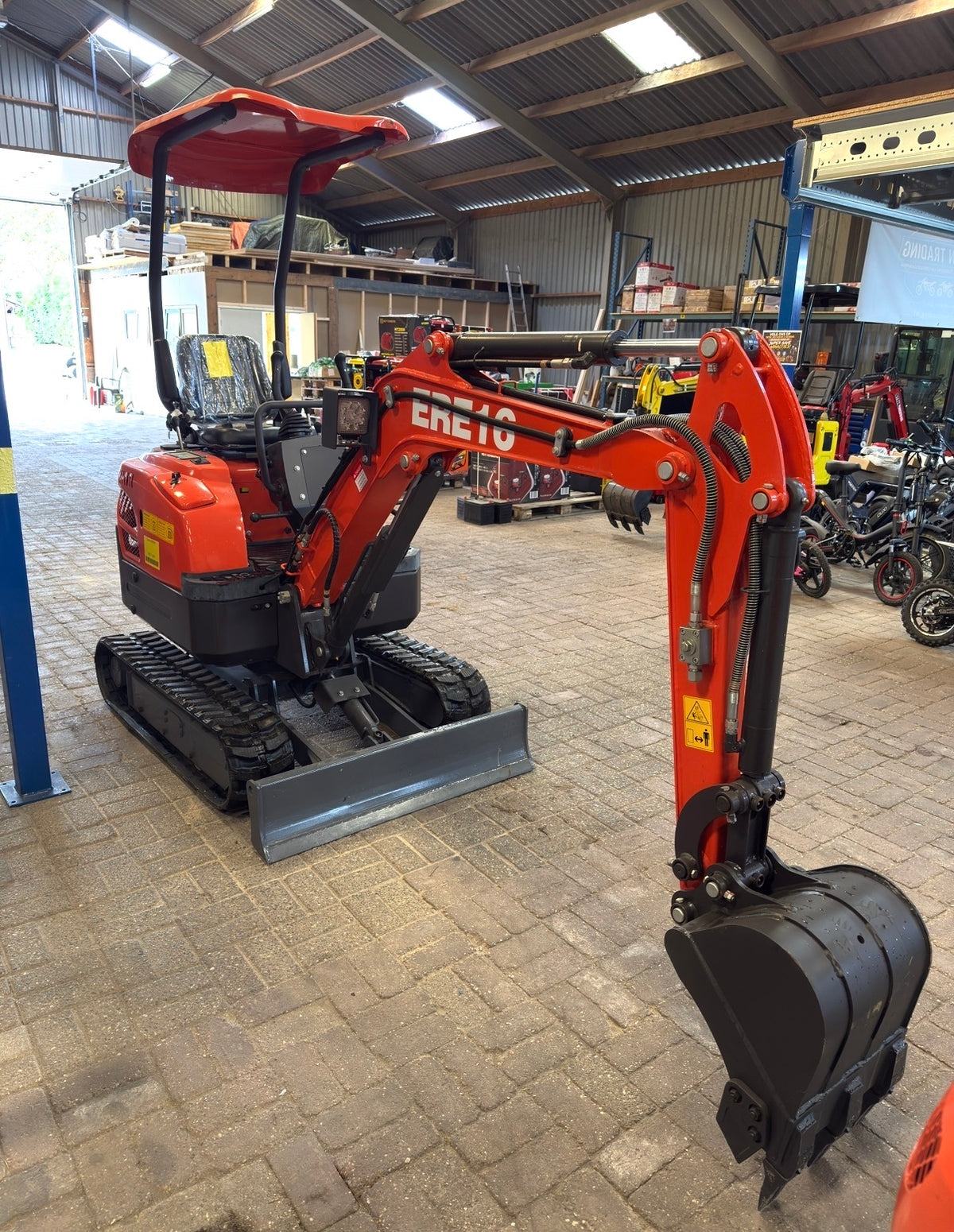 Everun ERE16 diesel graafmachine yanmar motor