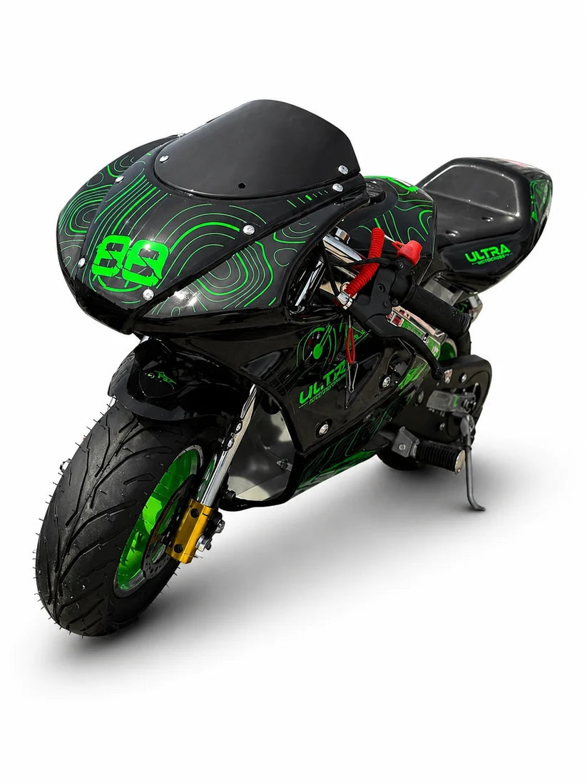 Minibike Racer 49cc Groen