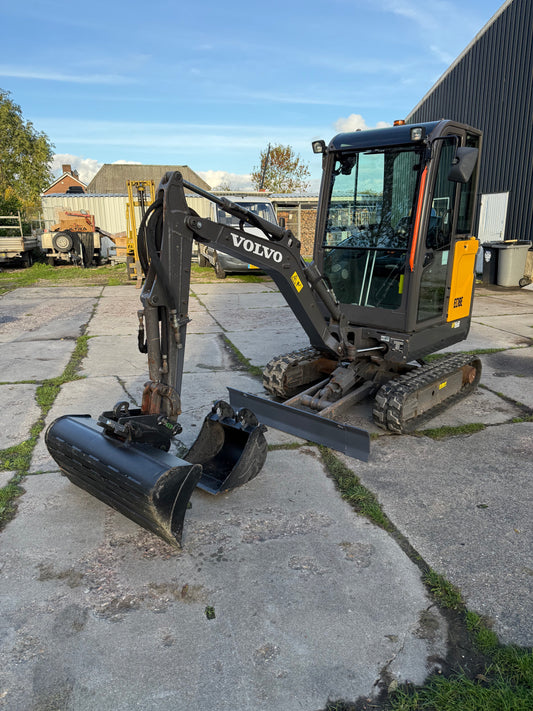 Volvo EC18E Minigraver – Bouwjaar 2021 – Slechts 811 uur - BTW machine
