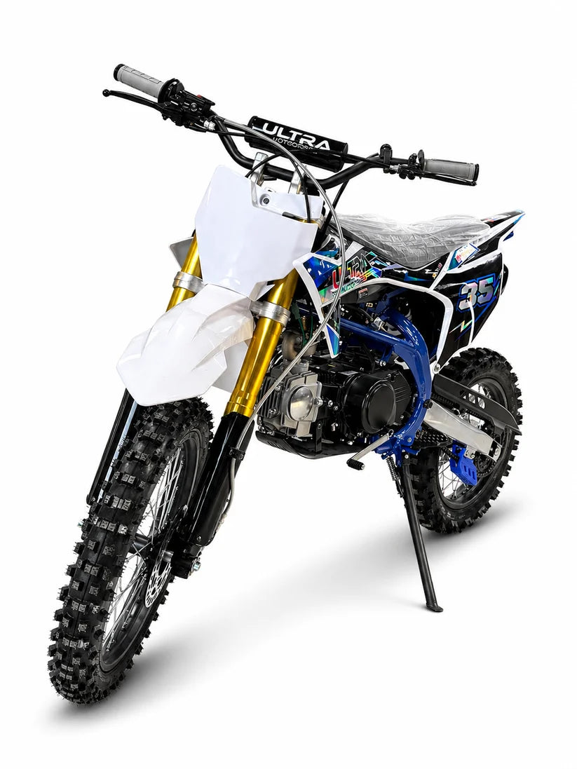 Pitbike 125cc XL Blauw