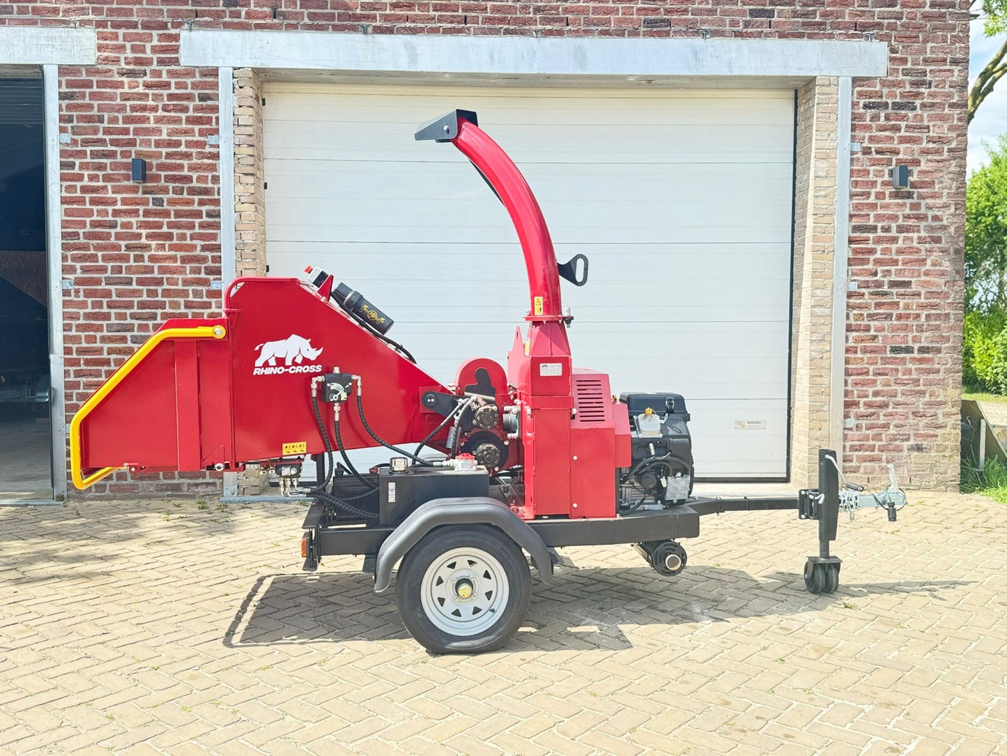 Nieuwe Rhino-Cross DCH6 Houtversnipperaar + GRATIS 50cm Kettingzaag!