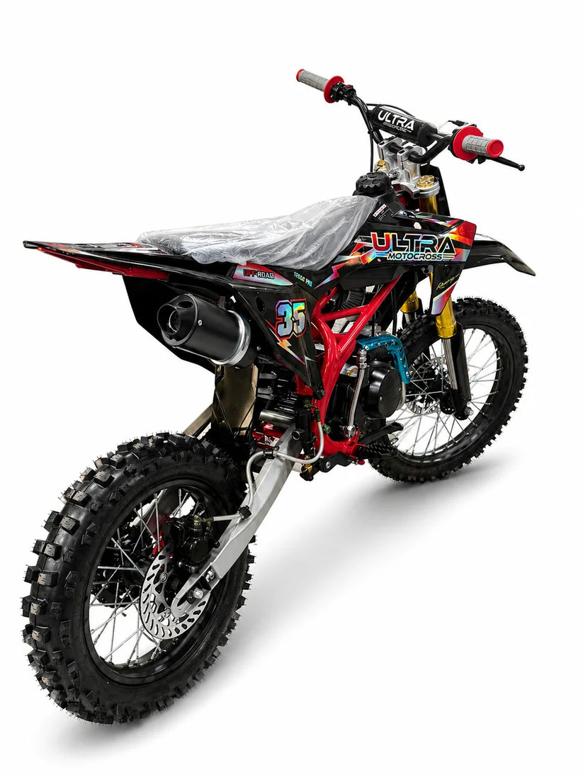Pitbike 125cc XL Rood