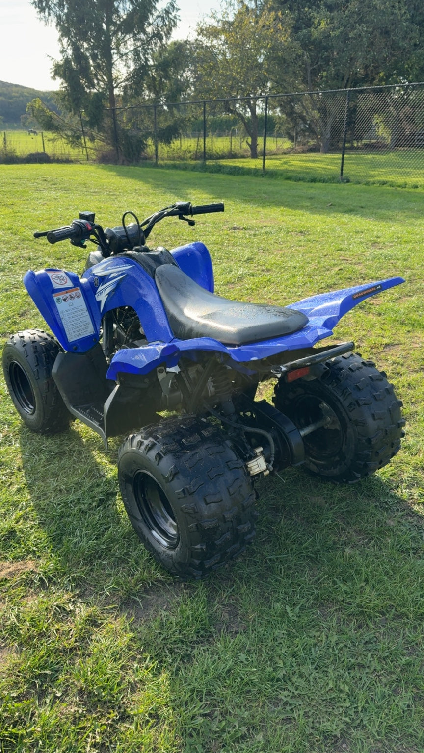Yamaha YFM 90 – Automaat (2018)