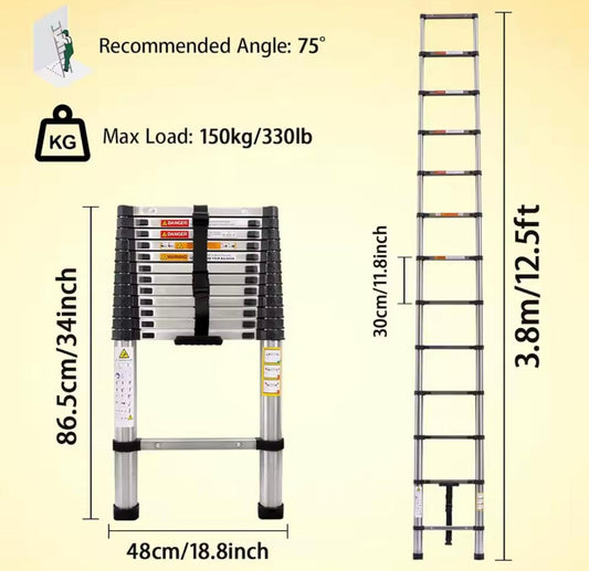 Aluminium Uitschuifbare Ladder