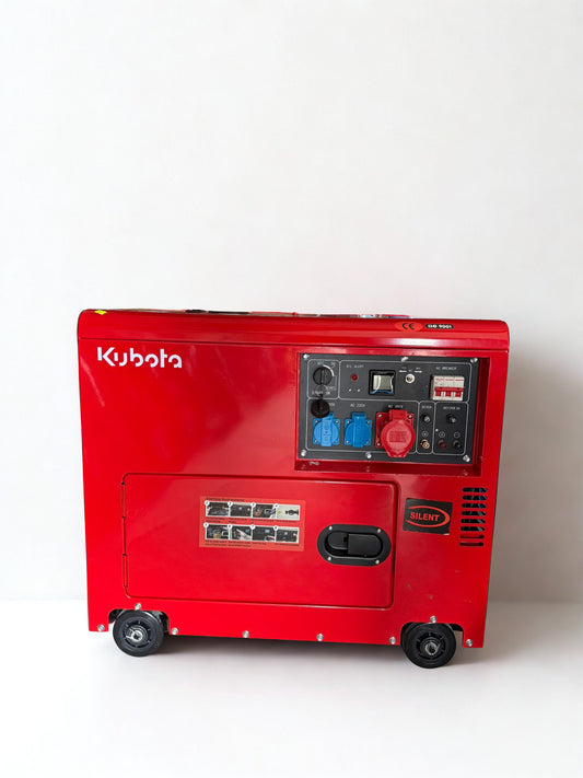Kubota Diesel Generator – 3000W | 230V / 380V | Extra Stil | Elektrische Start