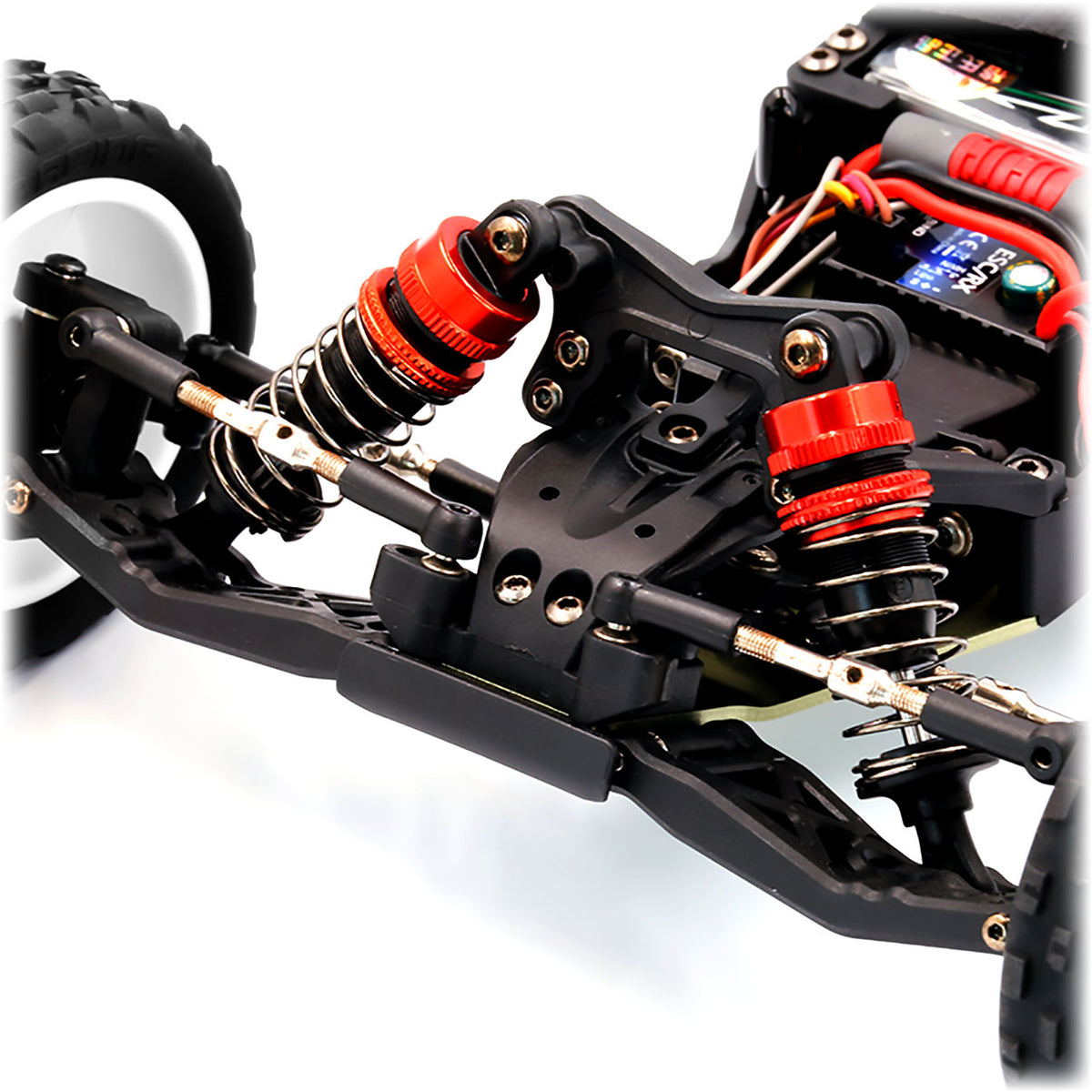 LC Racing BHC-1 2WD Brushed Mini Buggy zwart 1/14 RTR  incl accu en lader