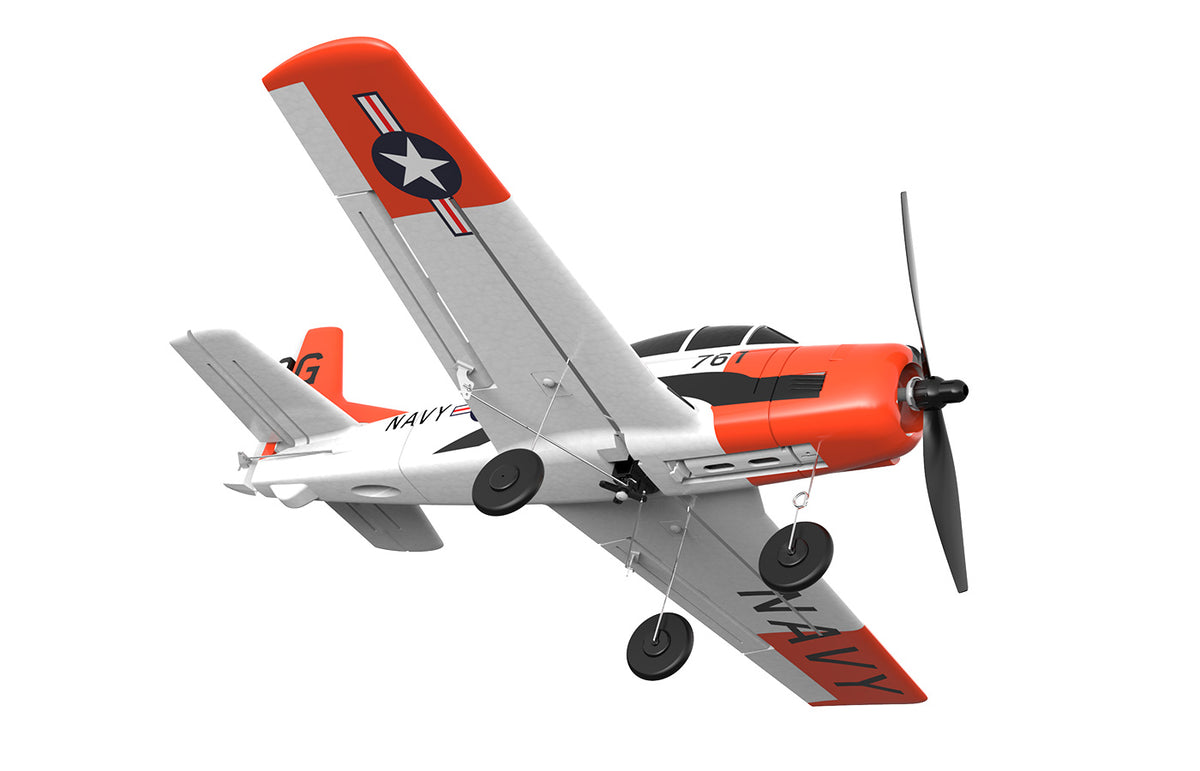 MODSTER MDX T-28 Trojan – Klein van formaat, groots in vliegplezier!  incl accu en lader