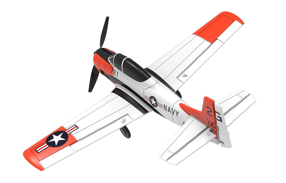 MODSTER MDX T-28 Trojan – Klein van formaat, groots in vliegplezier!  incl accu en lader