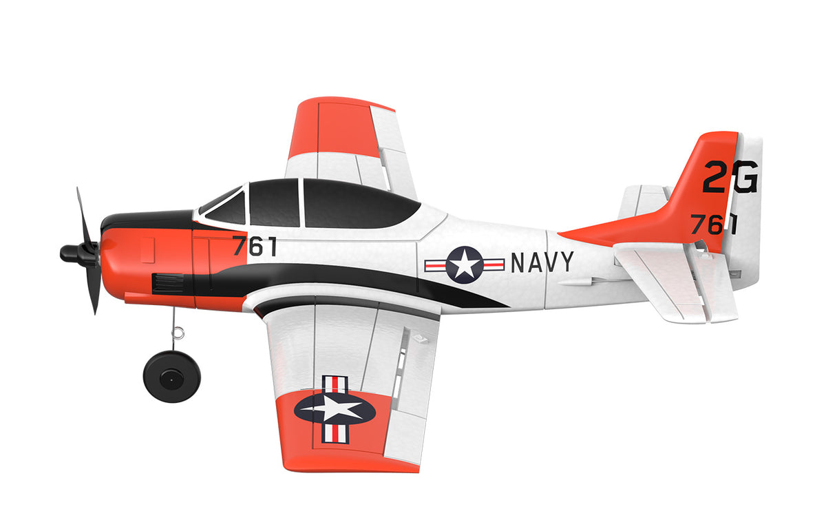 MODSTER MDX T-28 Trojan – Klein van formaat, groots in vliegplezier!  incl accu en lader