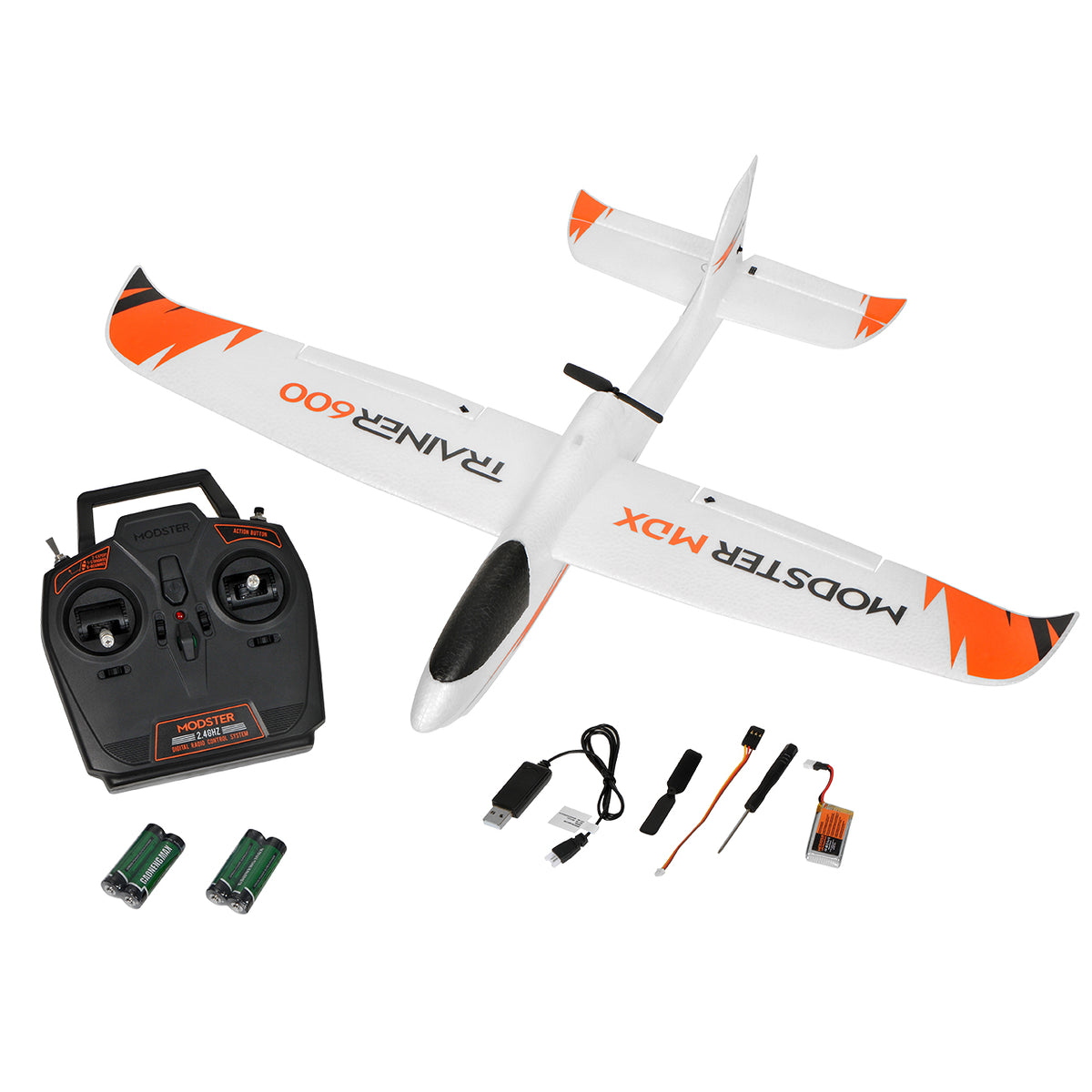MDX Trainer 600 – De perfecte kennismaking met RC-vliegen  incl accu en lader