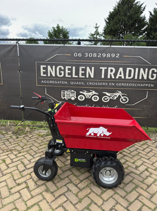 Electrische kruiwagen 500kg laadvermogen