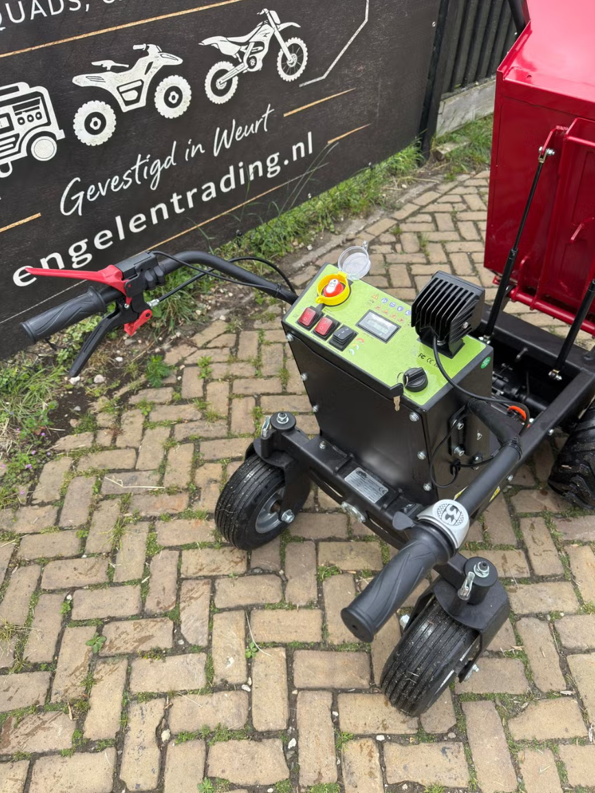 Electrische kruiwagen 500kg laadvermogen