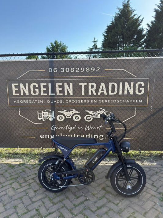 Fatbike V8 ultra mini gashandel, alarm nfc display, hydraulsiche remmen