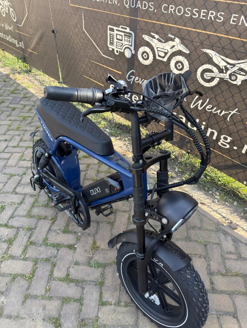 Fatbike V8 ultra mini gashandel, alarm nfc display, hydraulsiche remmen