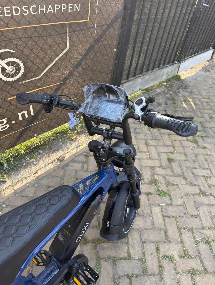 Fatbike V8 ultra mini gashandel, alarm nfc display, hydraulsiche remmen