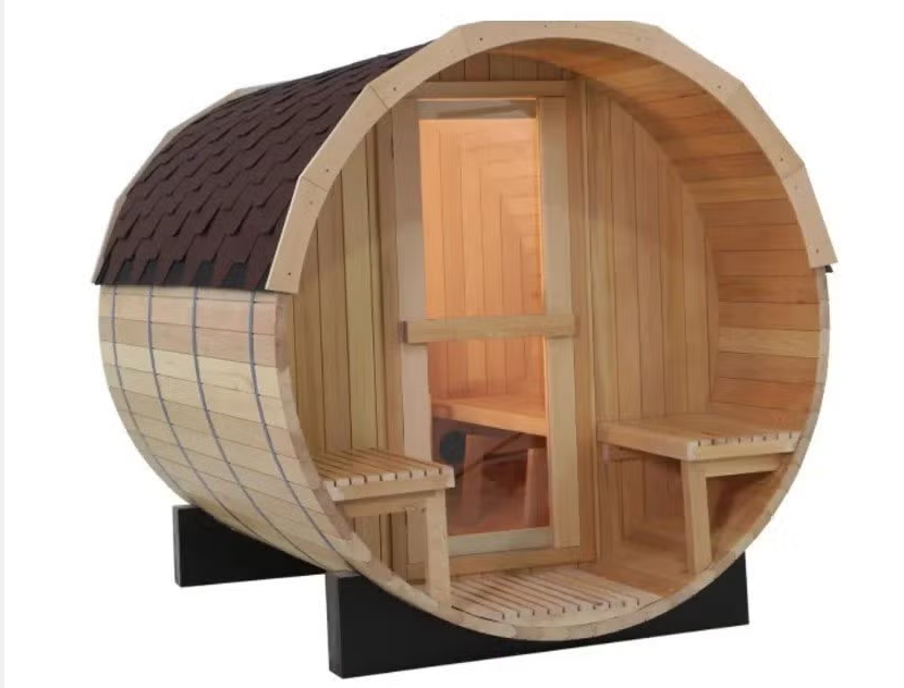 Barrel sauna | IntoRelax | SH1818 | 6 kW | 180 cm | Nieuw