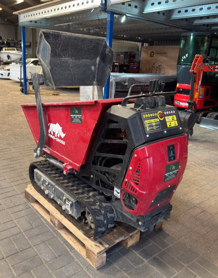 Kruiwagen rupsdumper zelfladend benzine