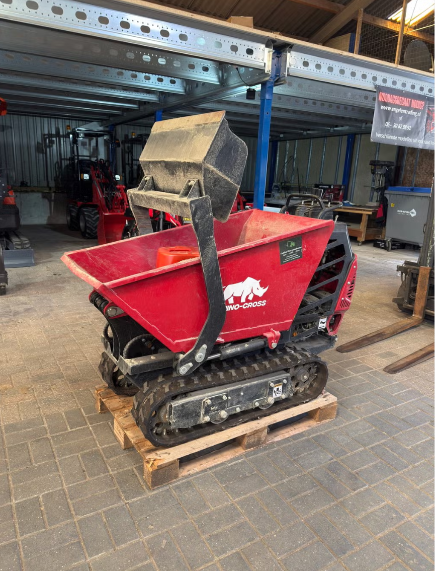 Kruiwagen rupsdumper zelfladend benzine