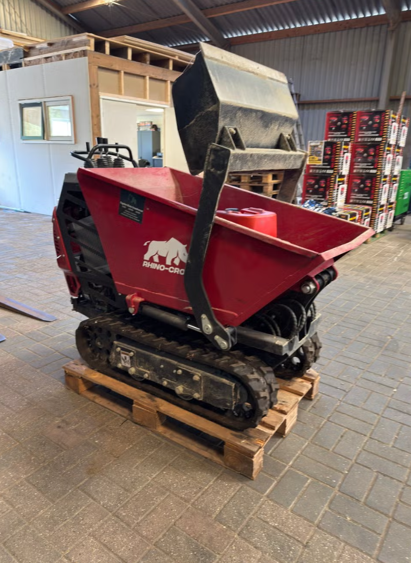 Kruiwagen rupsdumper zelfladend benzine