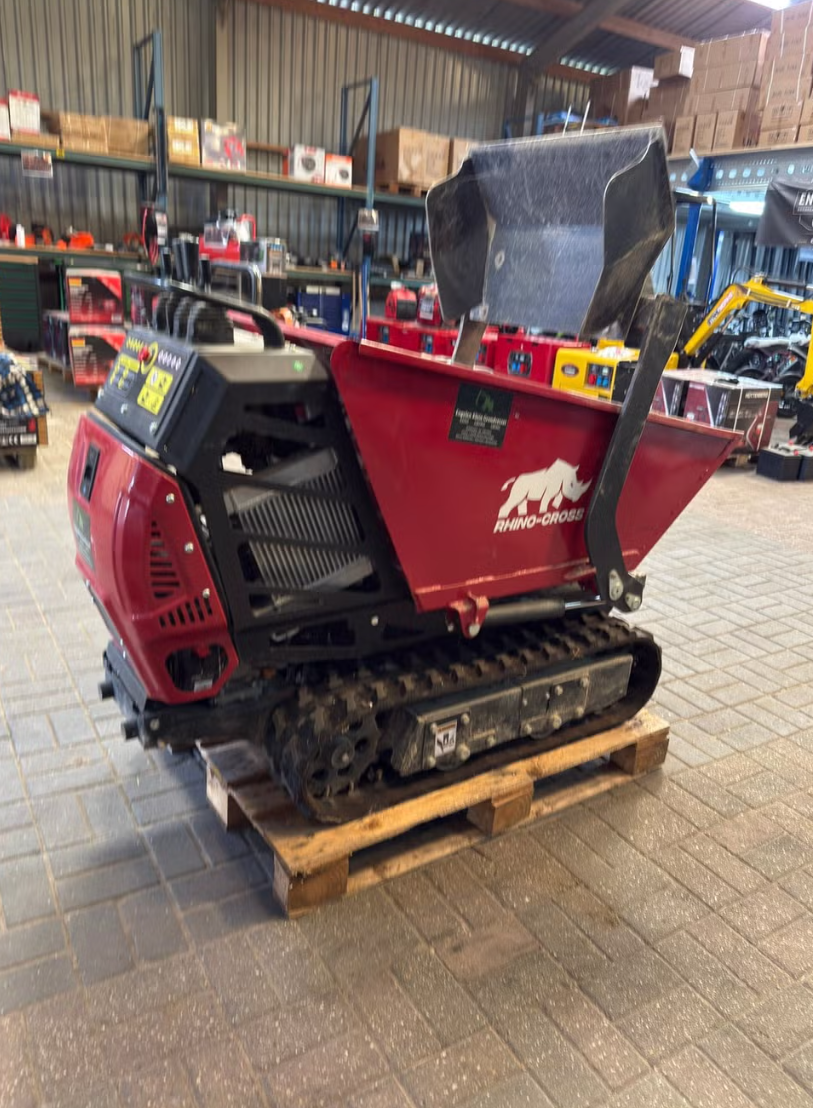 Kruiwagen rupsdumper zelfladend benzine