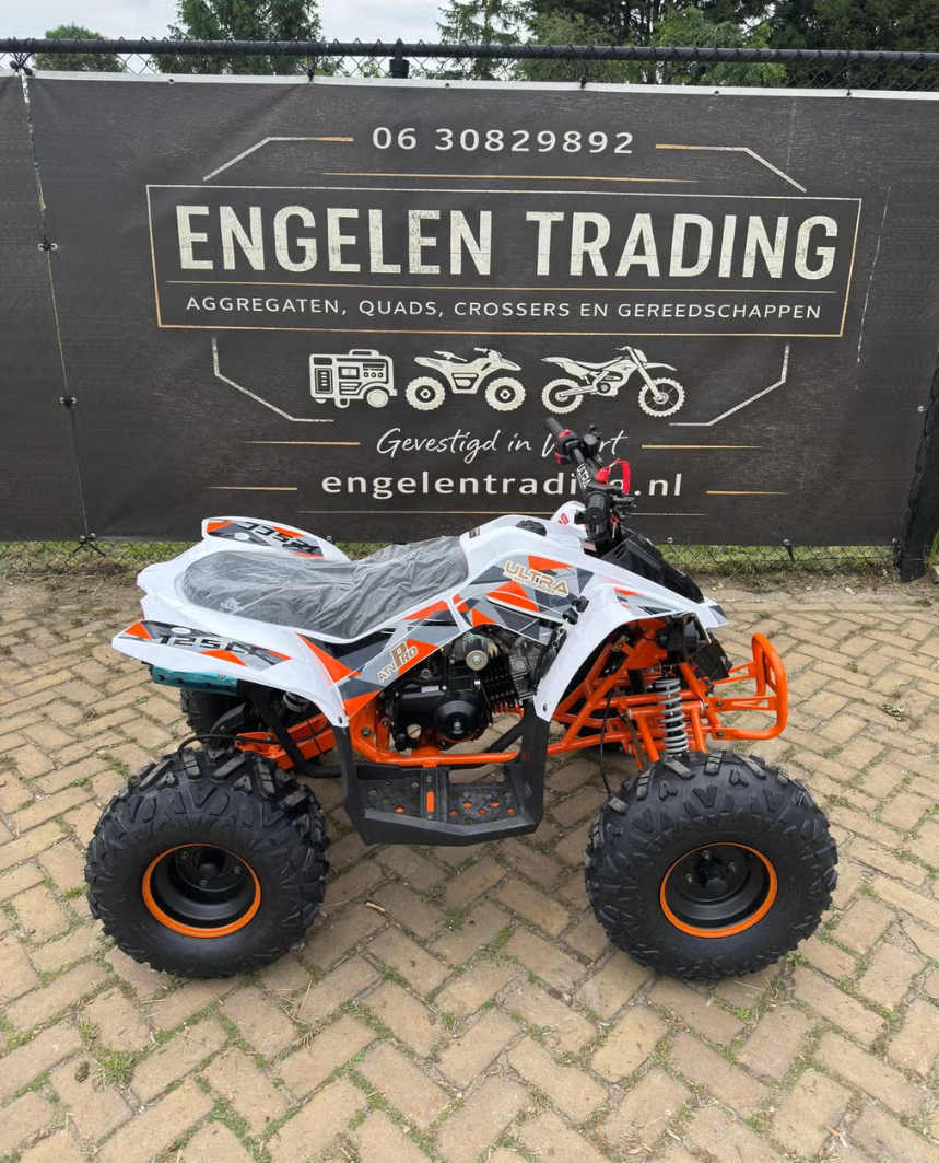 Quad 125cc semi automaat alarm electro start
