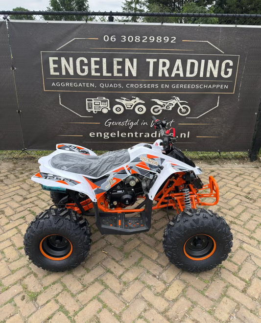 Quad 125cc semi automaat alarm electro start