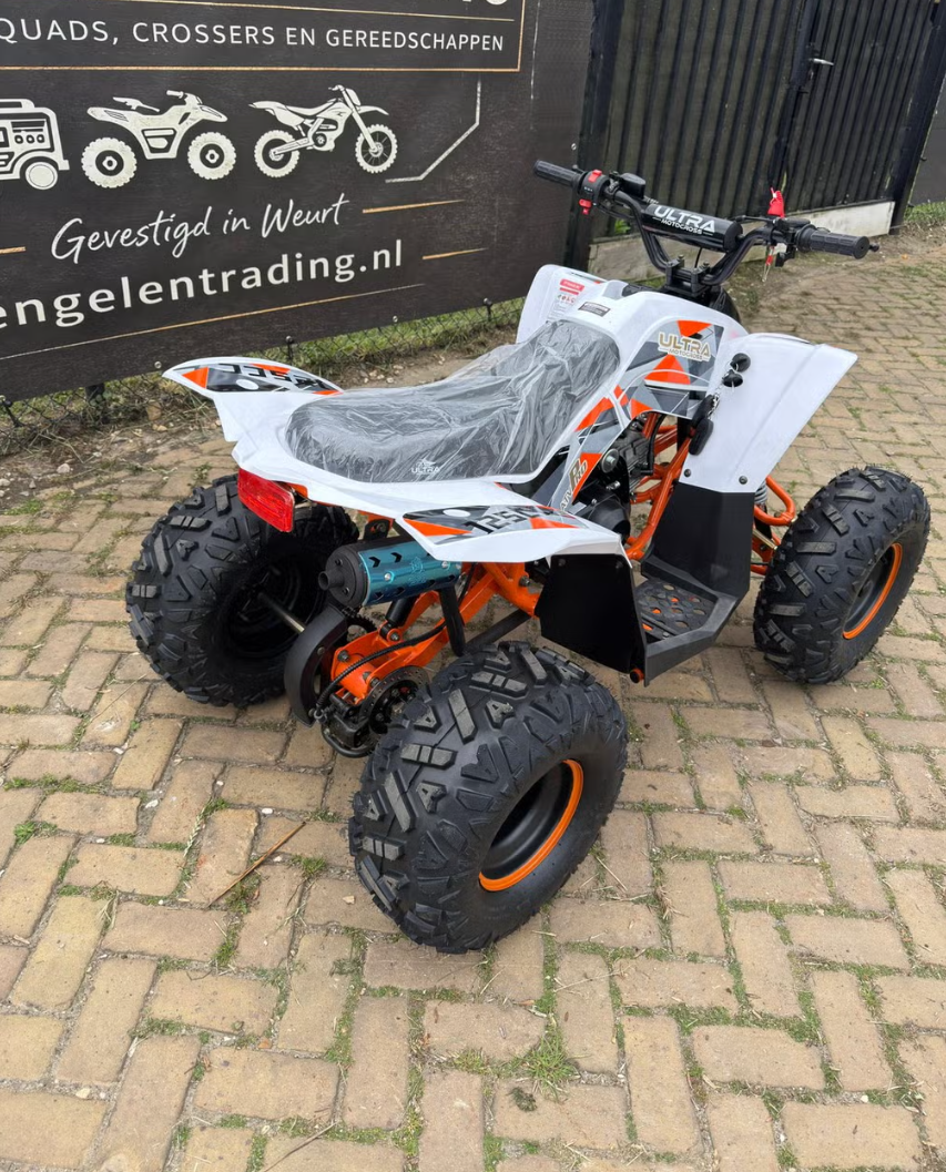 Quad 125cc semi automaat alarm electro start