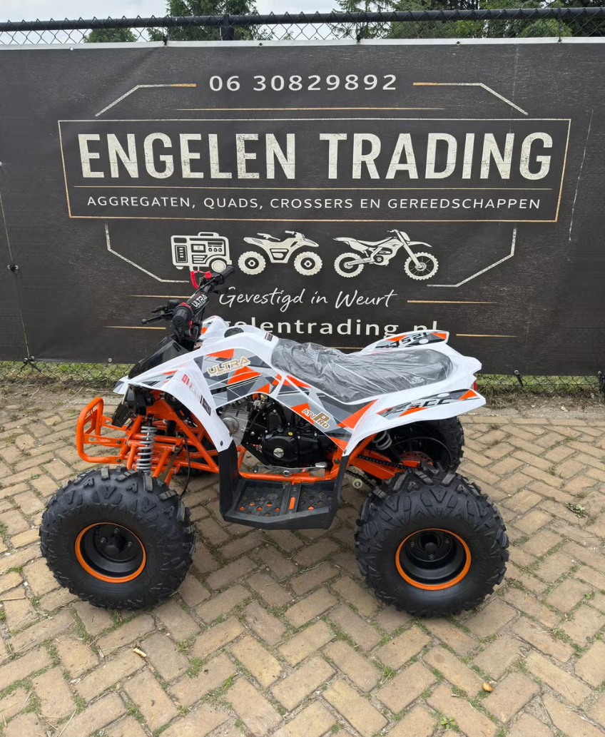 Quad 125cc semi automaat alarm electro start