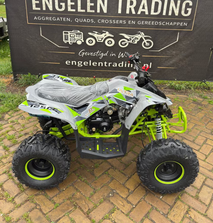 Quad 125cc semi automaat alarm electro start