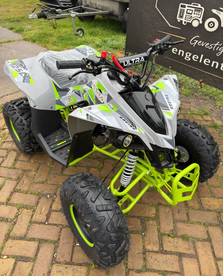 Quad 125cc semi automaat alarm electro start