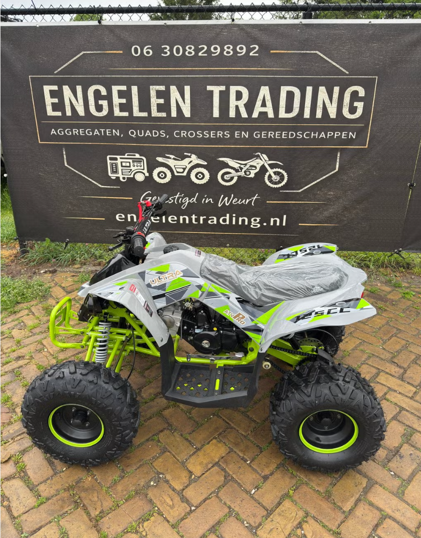Quad 125cc semi automaat alarm electro start