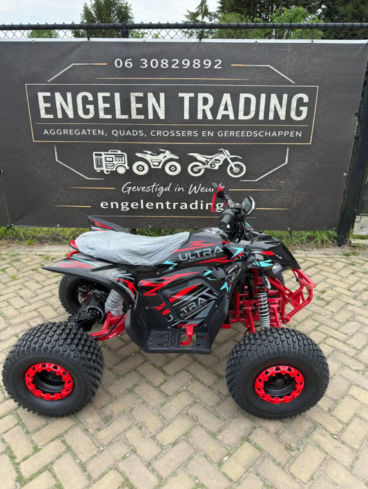 Elektrische Quad 1500W 60V – Krachtig, Stil & Compleet Uitgerust