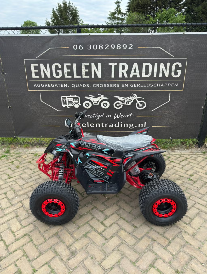 Elektrische Quad 1500W 60V – Krachtig, Stil & Compleet Uitgerust